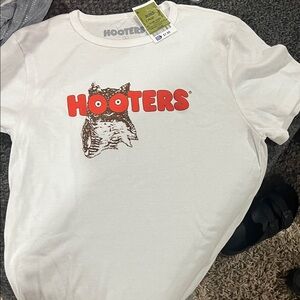 Hooters Kids Tee with Red Logo